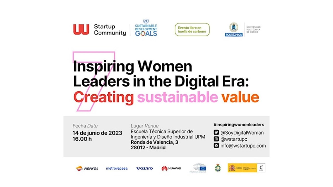 W Startup Community Forum (WSC) organiza la séptima edición de Inspiring Women Leaders in the Digital Era el próximo 14 de junio 