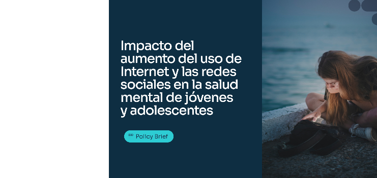 Ya se encuentra disponible la publicación en el Ontsi de "Impacto del aumento del uso de Internet y las redes sociales en la salud mental de jóvenes y adolescentes".