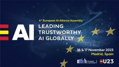 Los días 16 y 17 de noviembre sucederá el evento “4ª Asamblea de la Alianza IA Europea: Liderando la IA confianza a nivel mundial”. Organizado por la Secretaría de Estado de Digitalización e Inteligencia Artificial junto a la Comisión Europea”