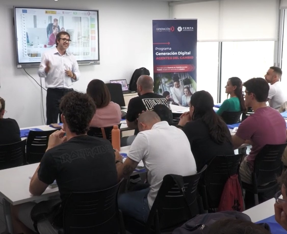 Generación D Pymes y Agentes del Cambio: formación gratuita para directivos, trabajadores de pymes y personas desempleadas 