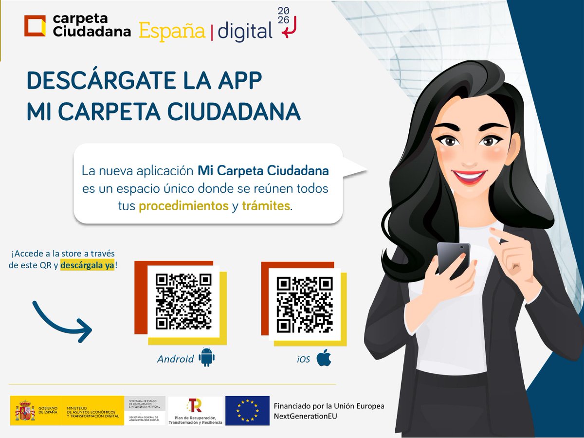 Mi Carpeta Ciudadana, Ministerio de Economía y Transformación Digital