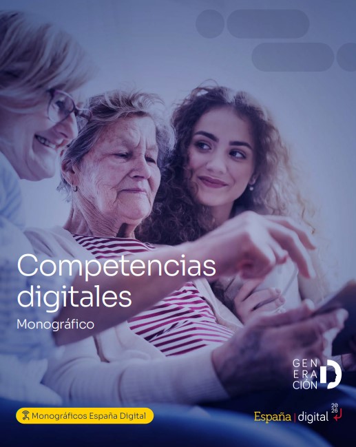 Accede a este monográfico del ONTSI para saber cómo se miden las competencias digitales en la Unión Europea. 
