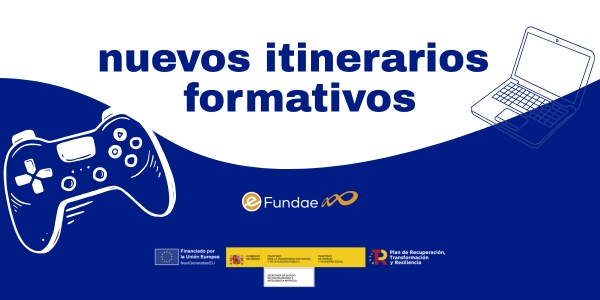 Ya disponibles en eFundae dos nuevos itinerarios formativos en las áreas de Videojuegos y LegalTech