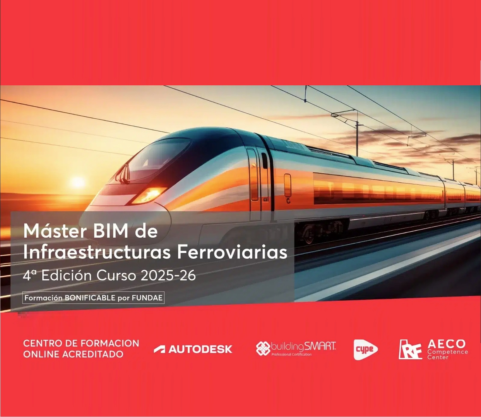 Máster BIM Manager para Infraestructuras Ferroviarias