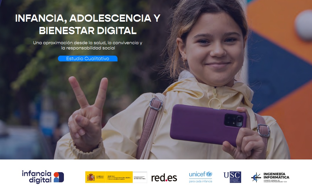 Presentado el estudio: Infancia, adolescencia y bienestar digital