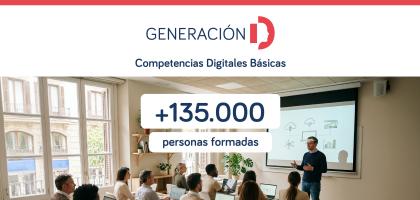 Más de 135.000 personas formadas con el programa Competencias Digitales Básicas de Red.es